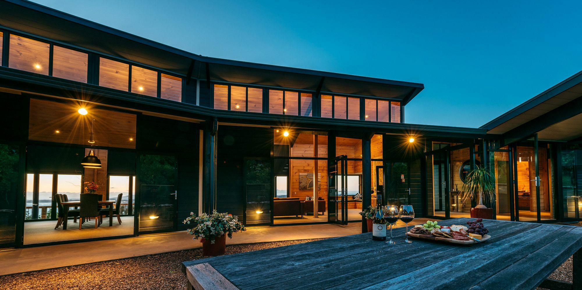 Te Whau Lodge Omiha Eksteriør bilde