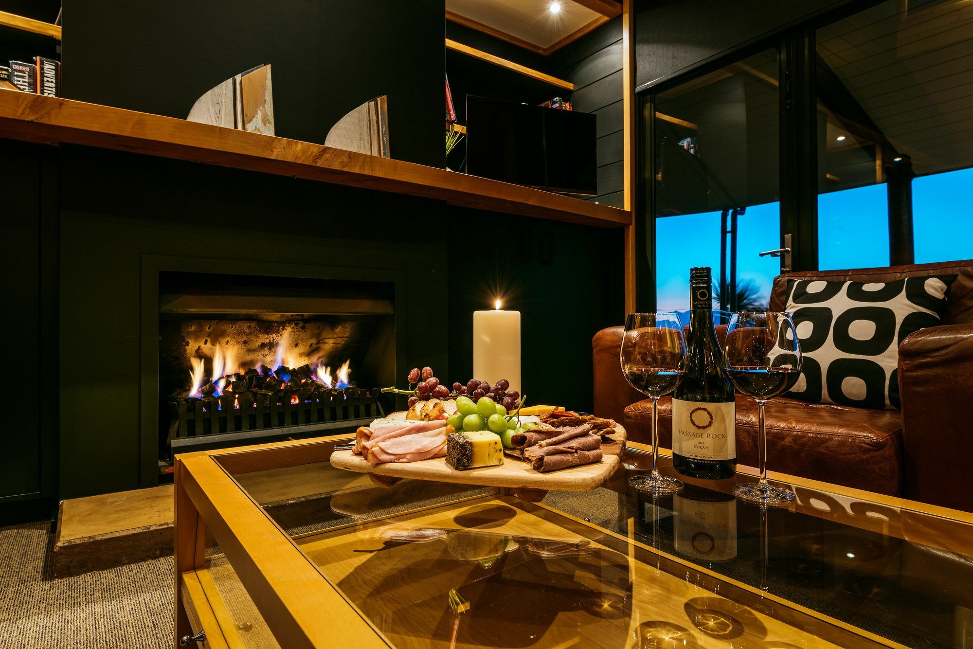 Te Whau Lodge Omiha Eksteriør bilde