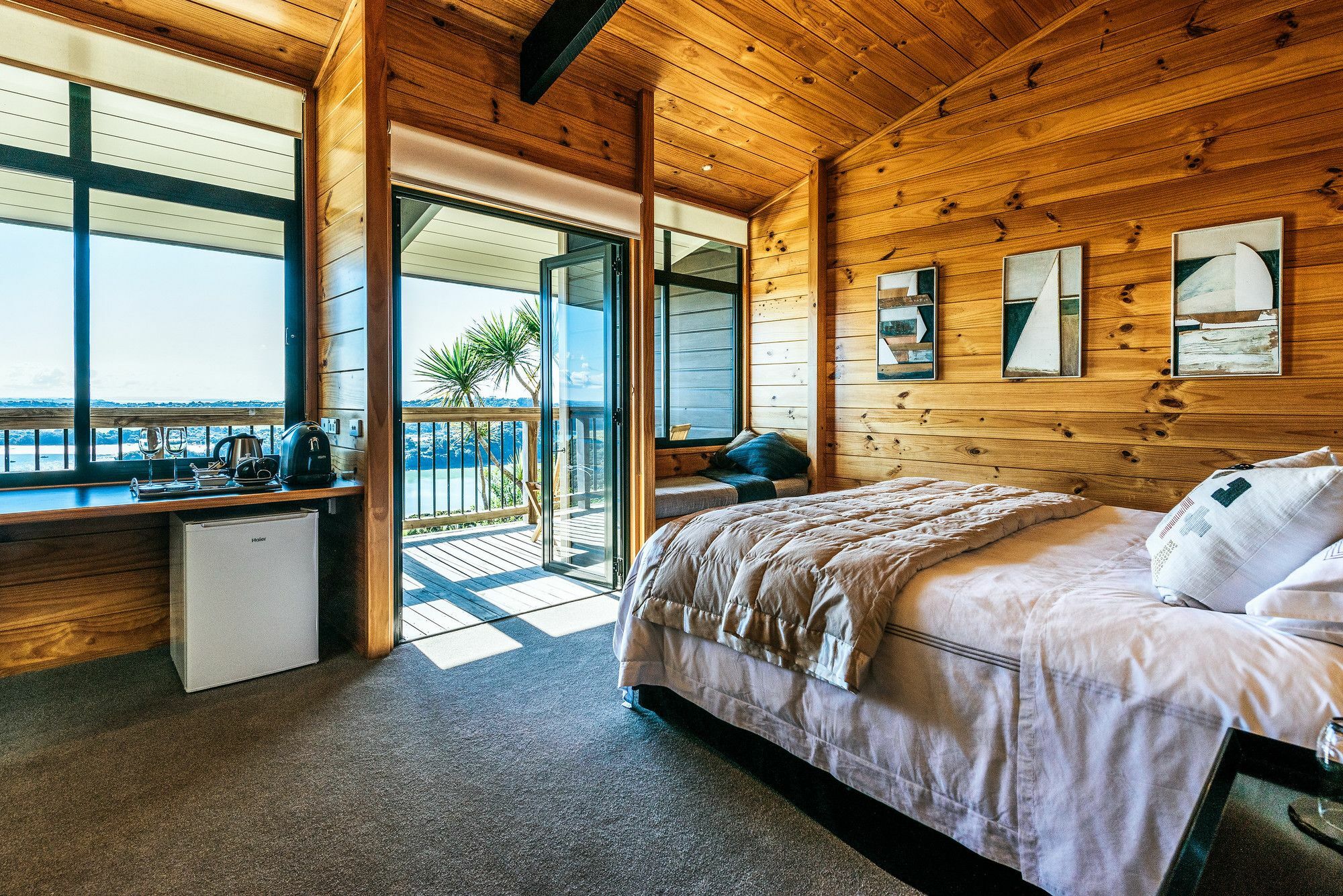 Te Whau Lodge Omiha Eksteriør bilde